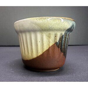 Vintage Pottery Craft Ramekin Cups Robert Maxwell USA 2.5" Tall 3" DIA #382